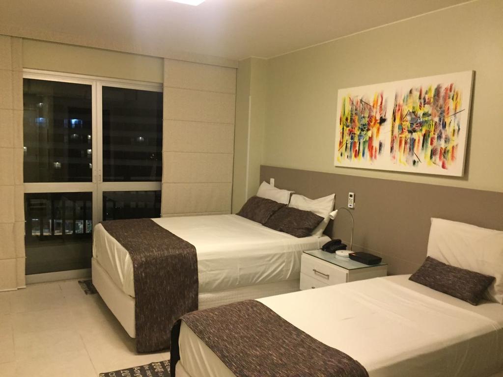Flat Fusion Setor Hoteleiro Norte Com Servico Diario De Limpeza Brezilya Dış mekan fotoğraf